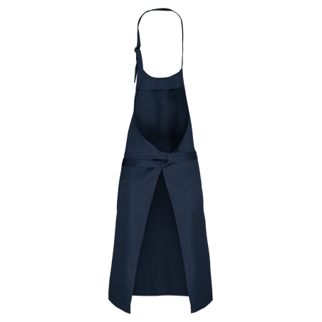 Tablier coton sans poche Marine Kariban – One Size – vue 2