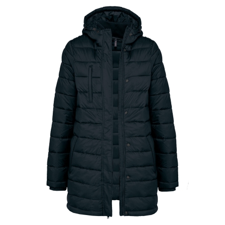 Parka doudoune légère à capuche femme Kariban – Marine – vue 4