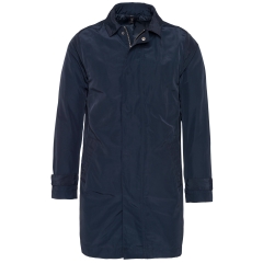 Trench léger homme Marine – Kariban | Veste corporate personnalisable
