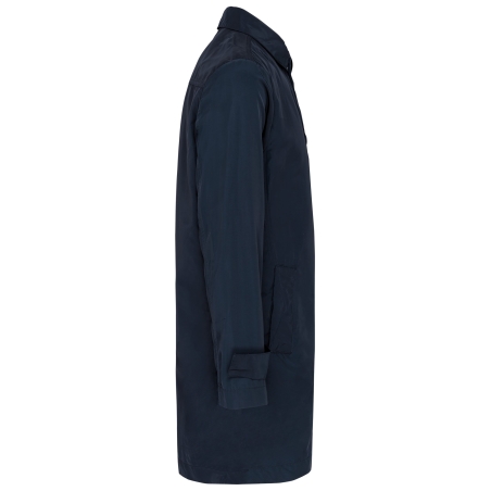 Trench léger homme Marine – Kariban | Veste corporate personnalisable – vue 3