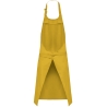Tablier coton jaune moutarde avec poche – Kariban – vue 2