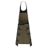 Tablier coton avec poche Kariban – Vert Olive Camouflage – vue 2