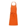 Tablier coton orange avec poche Kariban – One Size
