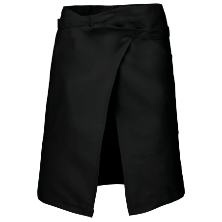 Tablier polycoton mi-long noir Kariban – Taille unique – vue 2