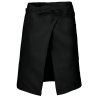 Tablier polycoton mi-long noir Kariban – Taille unique – vue 2