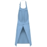Tablier coton ciel avec poche Kariban – One Size – vue 2