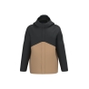 Parka 3-en-1 imperméable à capuche Kariban – Noir / Camel