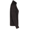 Veste zippée chinée femme Gris Dark Grey Melange – Kariban – vue 3