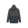 Parka 3-en-1 imperméable bicolore Gris Kariban – Unisexe – vue 2