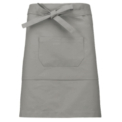 Tablier polycoton mi-long gris Kariban – taille unique