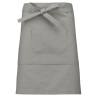 Tablier polycoton mi-long gris Kariban – taille unique