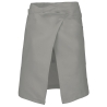 Tablier polycoton mi-long gris Kariban – taille unique – vue 2