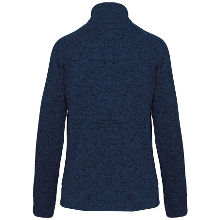 Veste zippée chinée femme Marine Kariban – 345 g/m² – vue 2