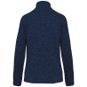 Veste zippée chinée femme Marine Kariban – 345 g/m² – vue 2