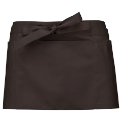 Tablier polycoton court Kariban – Marron (Chocolate)