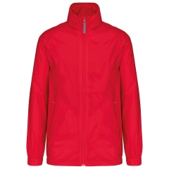 Coupe-vent doublé homme Rouge Kariban – Veste de travail