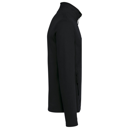 Veste micropolaire écoresponsable unisexe Kariban – Noir – vue 3
