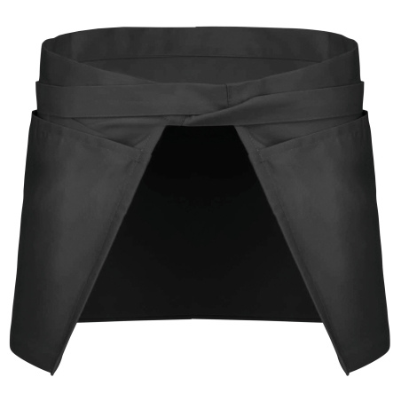 Tablier polycoton court Kariban – Gris anthracite professionnel – vue 2