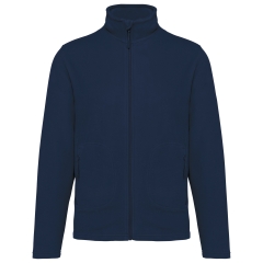 Veste micropolaire écoresponsable unisexe Marine – Kariban