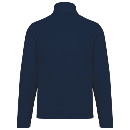 Veste micropolaire écoresponsable unisexe Marine – Kariban – vue 2