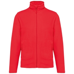 Veste Micropolaire Écoresponsable Unisexe Rouge – Kariban