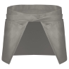 Tablier polycoton court Kariban – Gris clair professionnel – vue 2