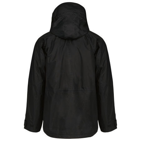 Parka 3 en 1 Homme Noir – Kariban Workwear – vue 2