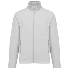 Veste micropolaire écoresponsable unisexe Gris – Kariban