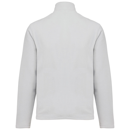 Veste micropolaire écoresponsable unisexe Gris – Kariban – vue 2