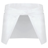 Tablier polycoton court Blanc – Kariban – vue 2