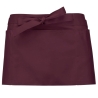 Tablier polycoton court Bordeaux Kariban – 5 poches
