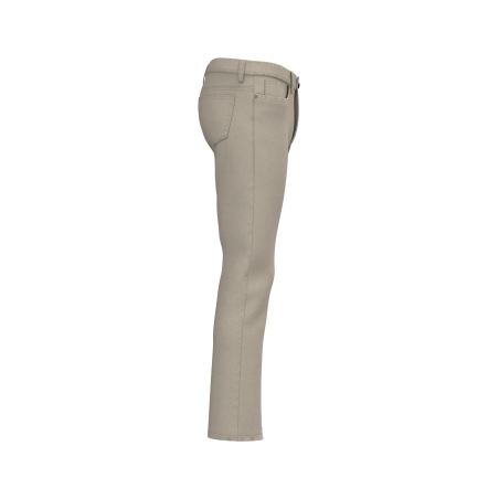 Pantalon 5 poches homme Beige effet délavé Kariban – vue 3