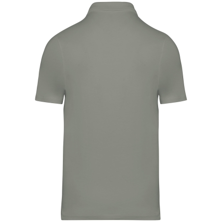 Polo Jersey Écoresponsable Homme Vert Almond Green – Native Spirit – vue 2