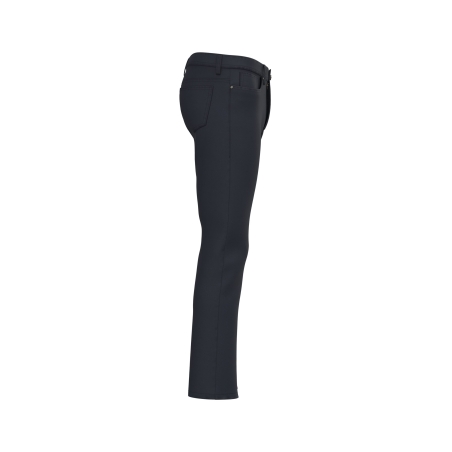 Pantalon 5 poches homme marine effet délavé Kariban – vue 3