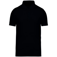 Polo jersey écoresponsable homme Noir – Native Spirit