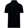 Polo jersey écoresponsable homme Noir – Native Spirit – vue 2
