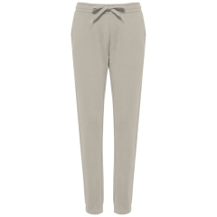 Pantalon jogging écoresponsable femme Beige Kariban