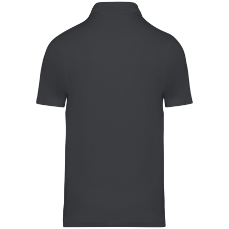 Polo jersey écoresponsable homme Iron Grey – Native Spirit – vue 2