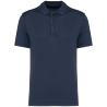 Polo écoresponsable délavé homme Bleu – Native Spirit