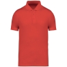 Polo jersey écoresponsable homme Rouge Paprika – Native Spirit