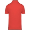 Polo jersey écoresponsable homme Rouge Paprika – Native Spirit – vue 2