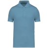 Polo Jersey Écoresponsable Homme Bleu Sea Water – Native Spirit