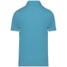 Polo Jersey Écoresponsable Homme Bleu Sea Water – Native Spirit – vue 2