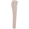 Pantalon léger multipoches femme Kariban – Beige – vue 3