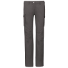 Pantalon léger multipoches femme Kariban – Gris (Light Charcoal)