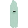 Polo écoresponsable éponge homme Vert Brook Green – Native Spirit – vue 3