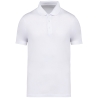 Polo Jersey Écoresponsable Homme Blanc – Native Spirit