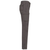 Pantalon léger multipoches femme Kariban – Gris (Light Charcoal) – vue 3
