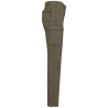 Pantalon léger multipoches femme Kariban – Vert kaki – vue 3