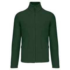 Veste micropolaire zippée Kariban homme – Vert Forest Green
